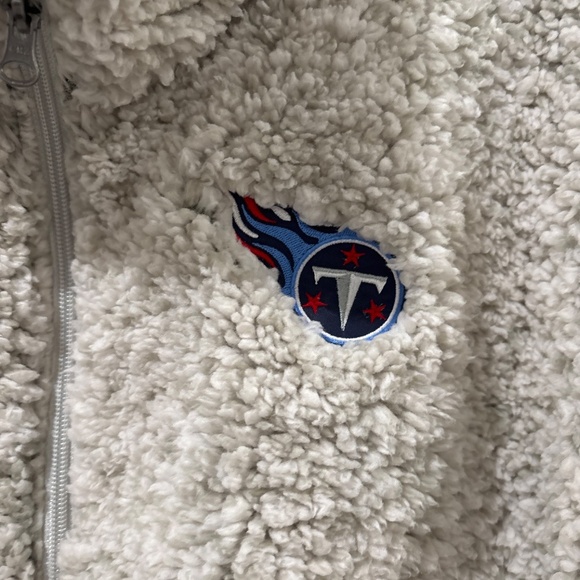 Women’s Tennessee Titans, NFL Sherpa sweater jacket new with tags size XL - Picture 3 of 5
